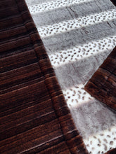 Load image into Gallery viewer, Double Extra Luxe Alaskan Truffle Bunny + French Roast Vienna Throw Size
