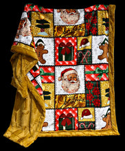 Load image into Gallery viewer, Merry Christmas Faux Quilt XL Adult Size