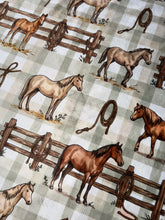 Load image into Gallery viewer, Horse Stables XL Crib Size