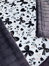 Load image into Gallery viewer, Extra Luxe Graphite Frosted Sydney + Black Bows XL Adult Size