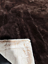 Load image into Gallery viewer, Double Extra Luxe Chocolate Arctic Fox + Sand Dollar Frosted Sydney Adult Size