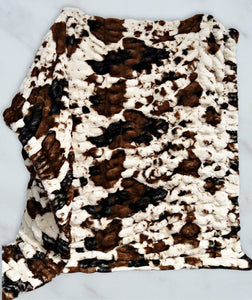 Extra Extra Luxe Ivory Brown Pony Milan Adult Size