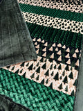 Extra Luxe Pine Grove Sweater Knit Evergreens XL Adult Size