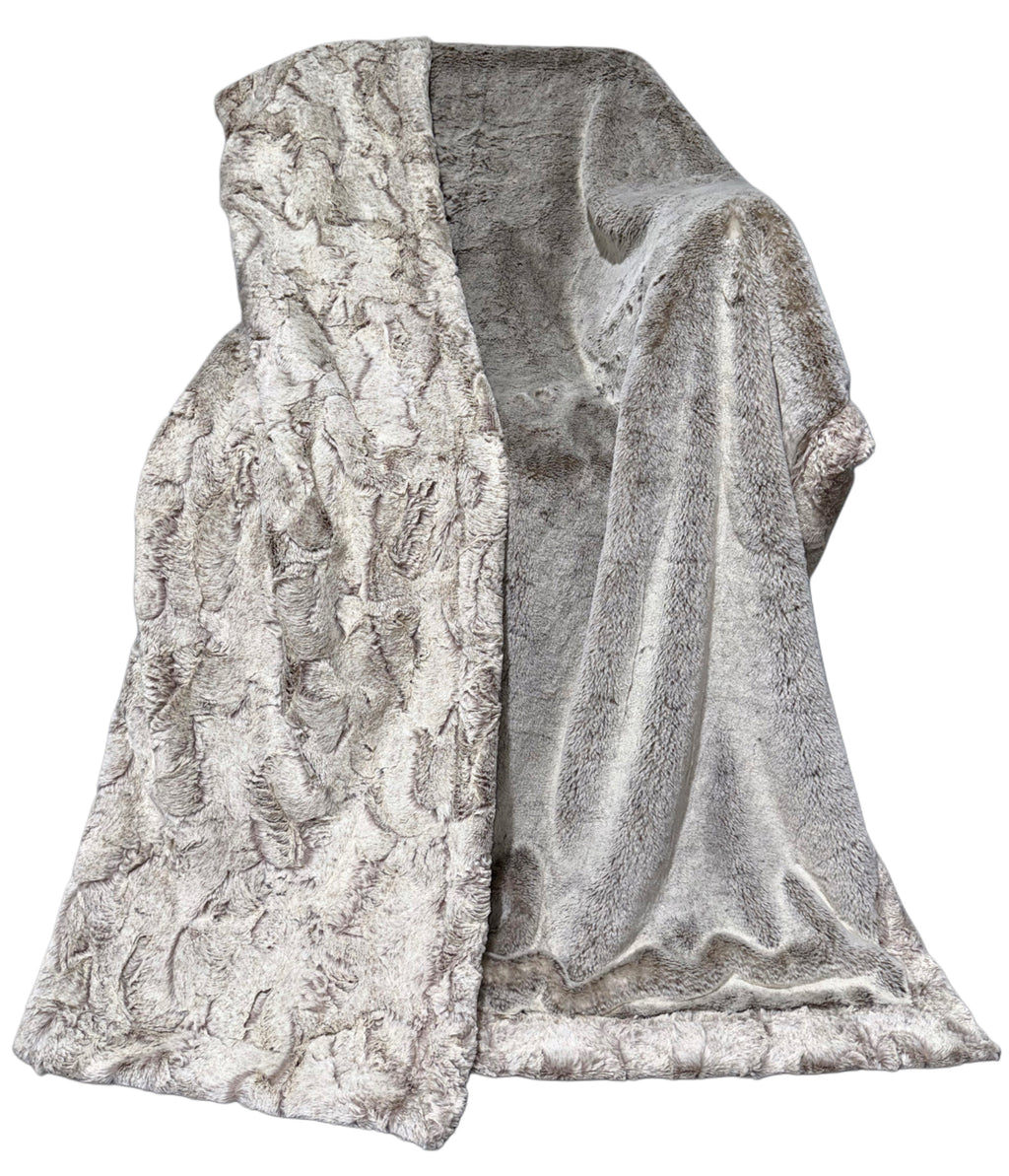 Extra Luxe Coconut Bunny + Heather Quartz XL Adult Size