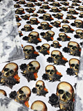 Floral Skulls XL Adult Size