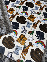 Load image into Gallery viewer, Noah’s Ark Throw Size
