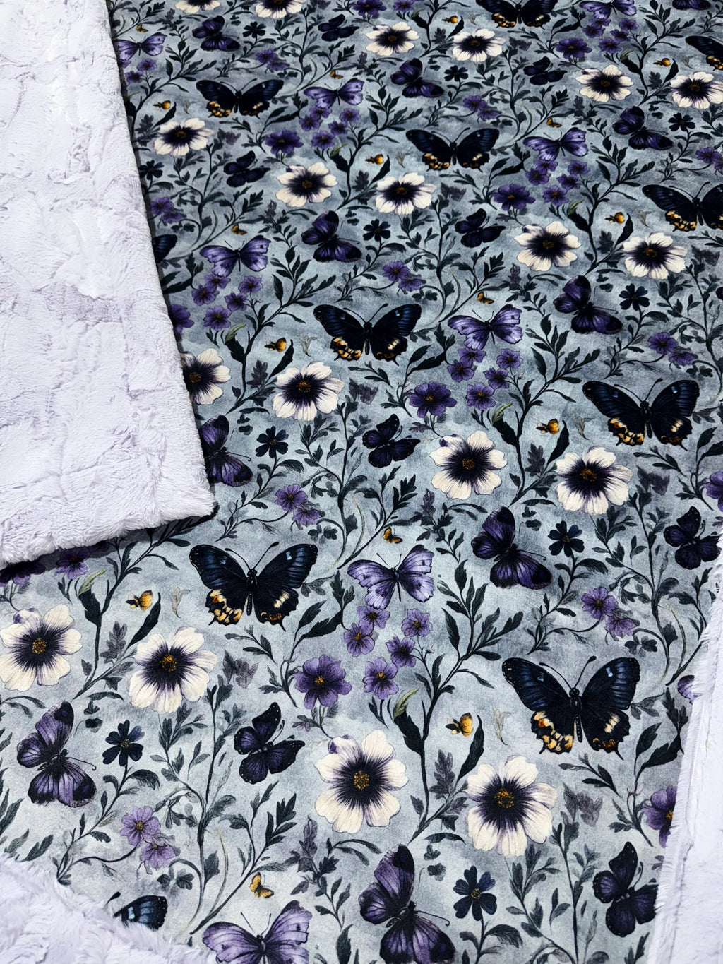 Violet Iris Butterflies XL Adult Size