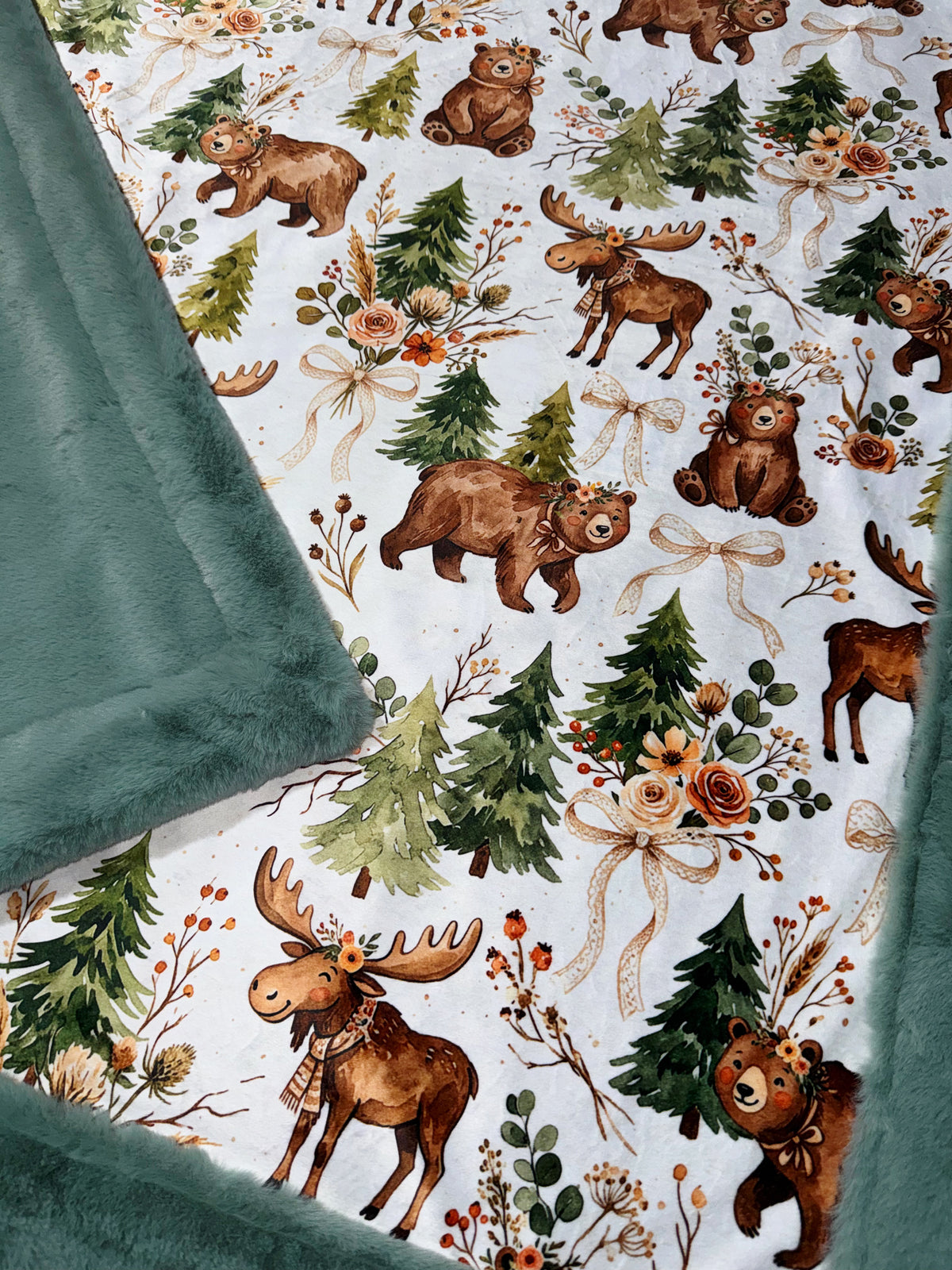 Extra Luxe Encore Pretty Woodland Xl Crib