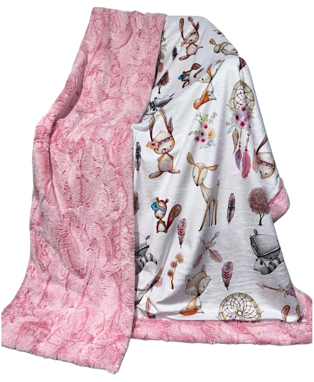 Woodland Princess Throw Size