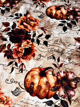 Load image into Gallery viewer, Fancy Floral Pumpkins XL Adult Size
