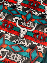 Load image into Gallery viewer, Extra Luxe Frosted Powder Puff Everglade + Skulls XL Adult Size