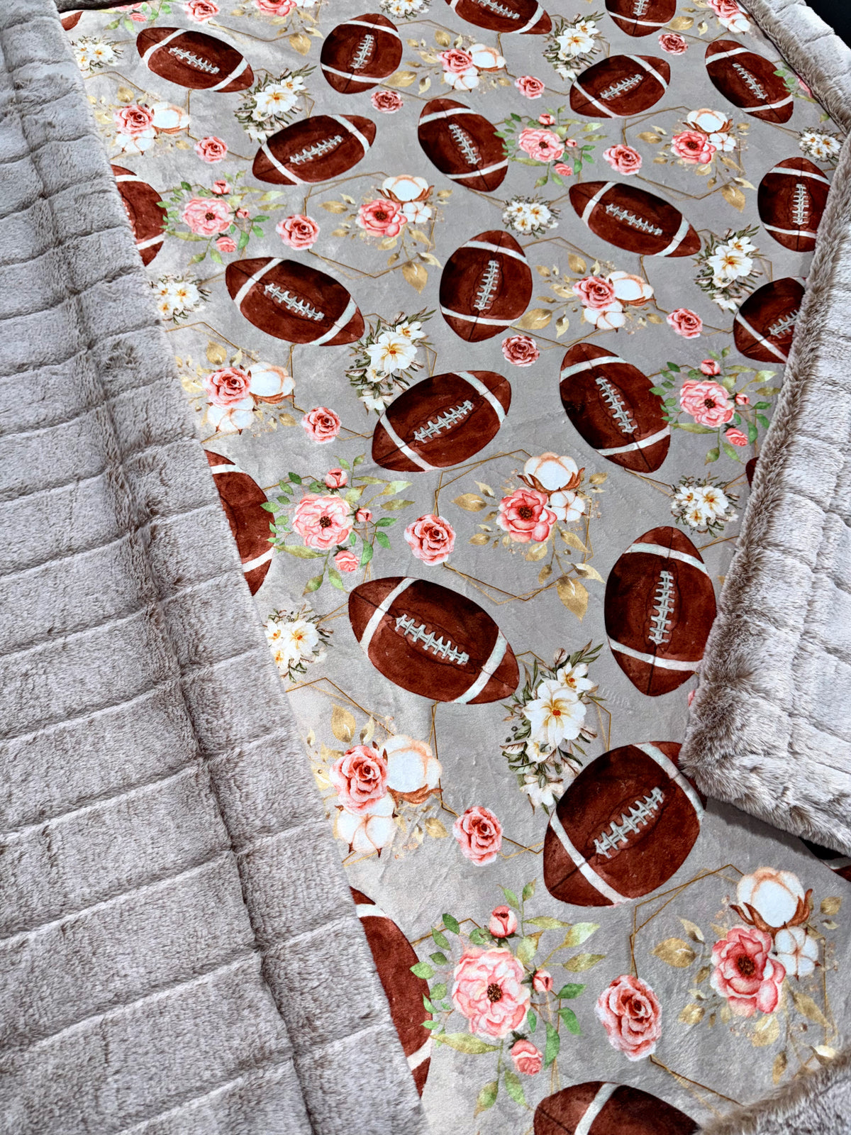 Extra Luxe Iced Sydney Sand Dollar + Floral Football  XL Adult Size