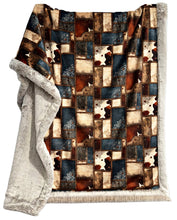 Load image into Gallery viewer, Extra Luxe Coconut Bunny + Cow Faux Quilt Xl Adult