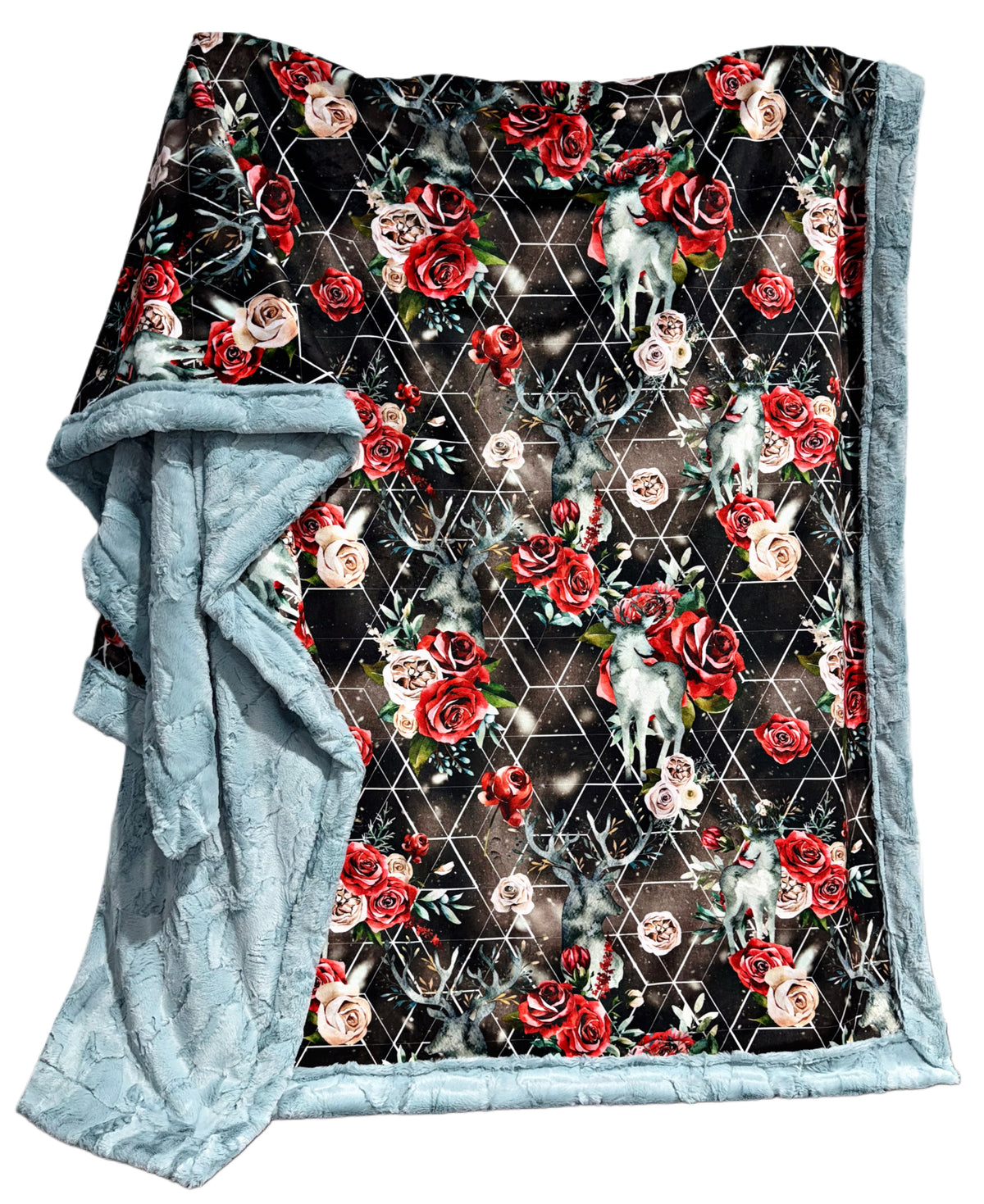 Raindrop Rose Deer XL Adult Size