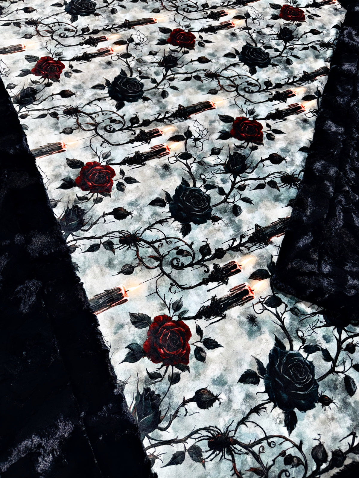 Candle Lit Roses XL Adult Size
