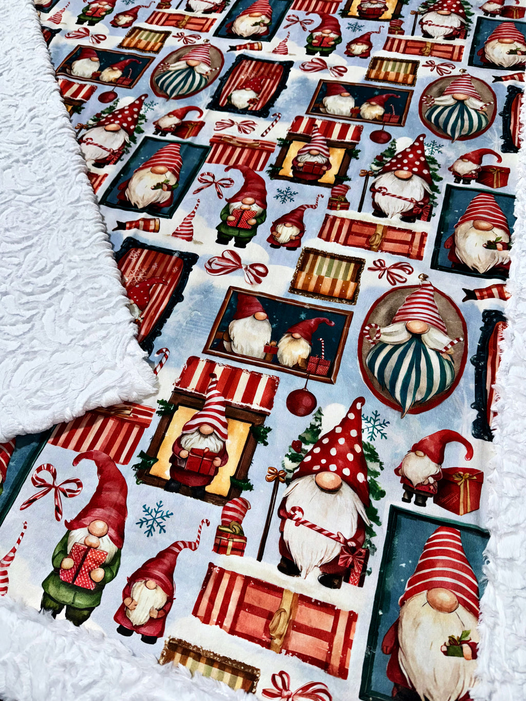 Peppermint Gnomes XL Adult Size