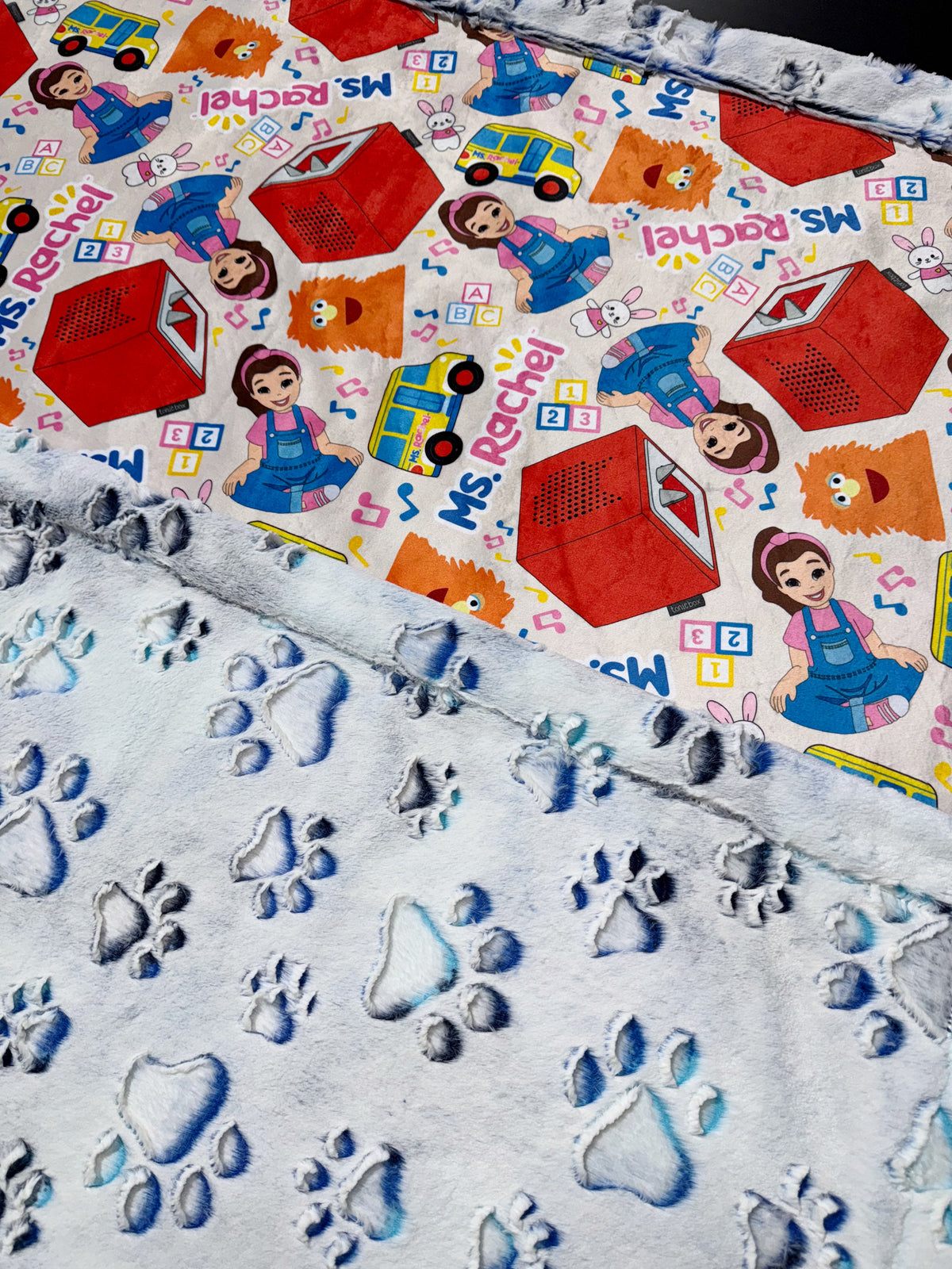 Nautical Prism Paws XL Crib Size