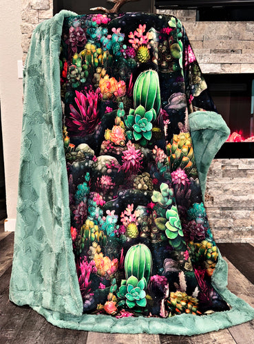 Night Succulents XL Adult Size