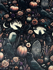 Pumpkin Pretty Graveyard XL Adult Size