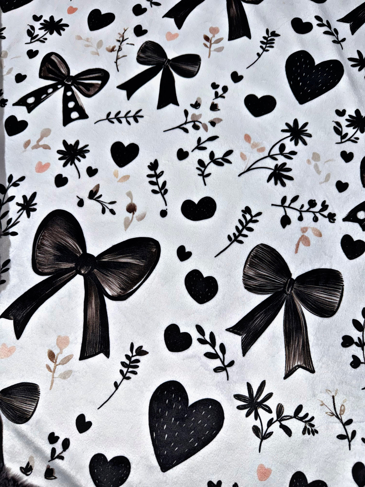 Extra Luxe Graphite Frosted Sydney + Black Bows XL Adult Size