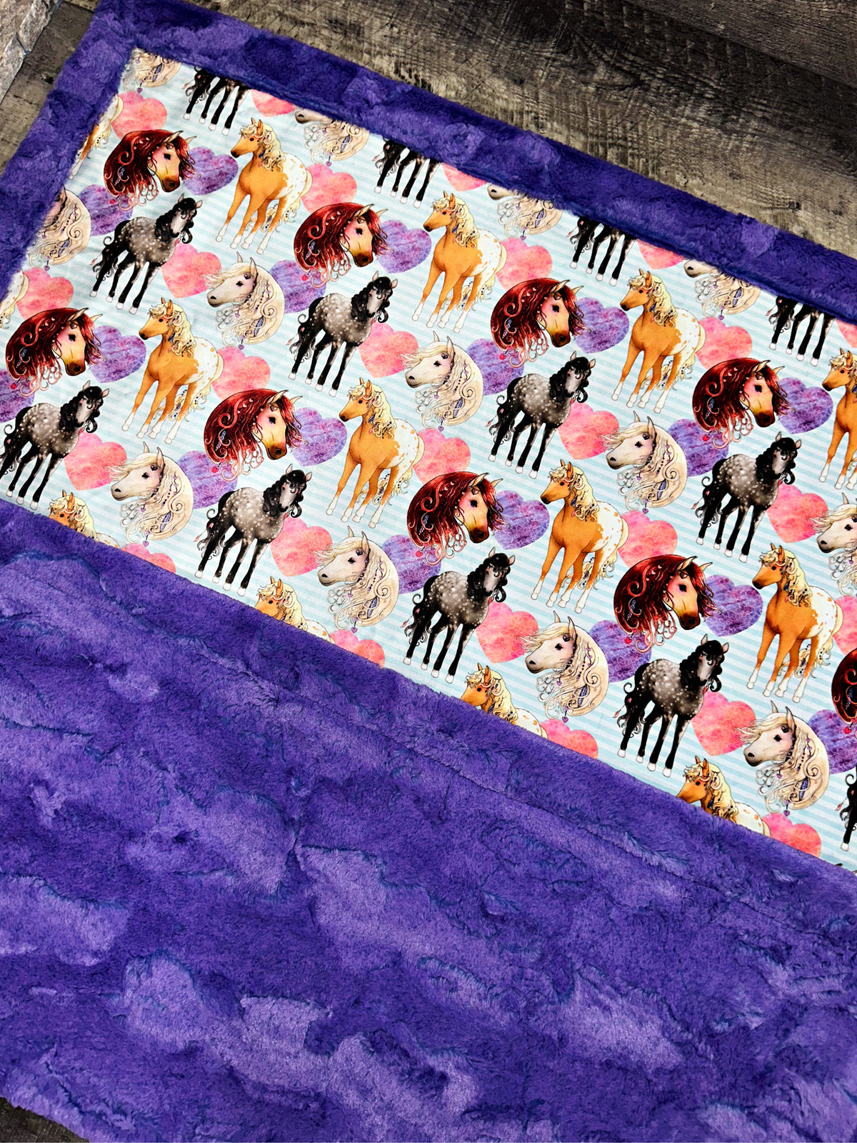 Sweetheart Horses XL Crib Size