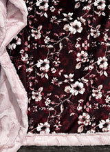 Load image into Gallery viewer, Wine + Blush Florals XL Adult Size