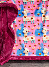 Load image into Gallery viewer, Cotton Candy Llamas XL Adult Size