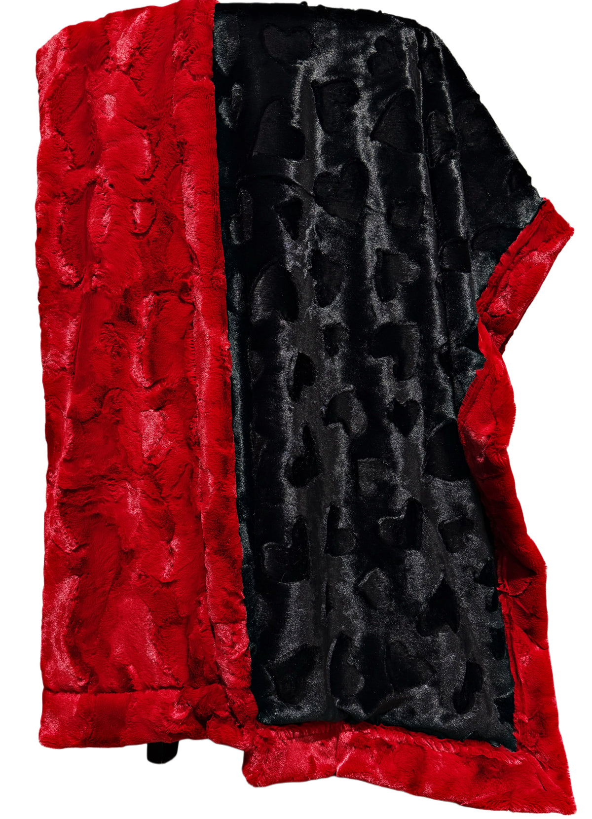 Black Hearts XL Crib Size