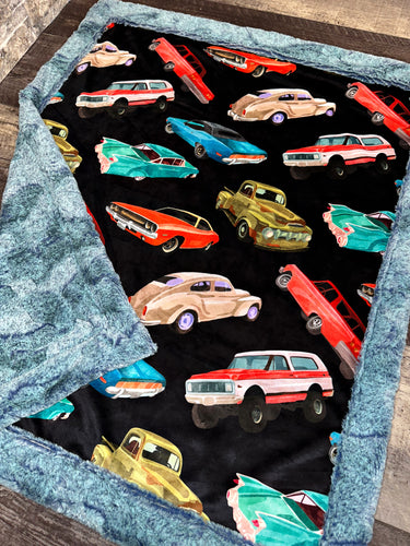 Vintage Cars Baby Size