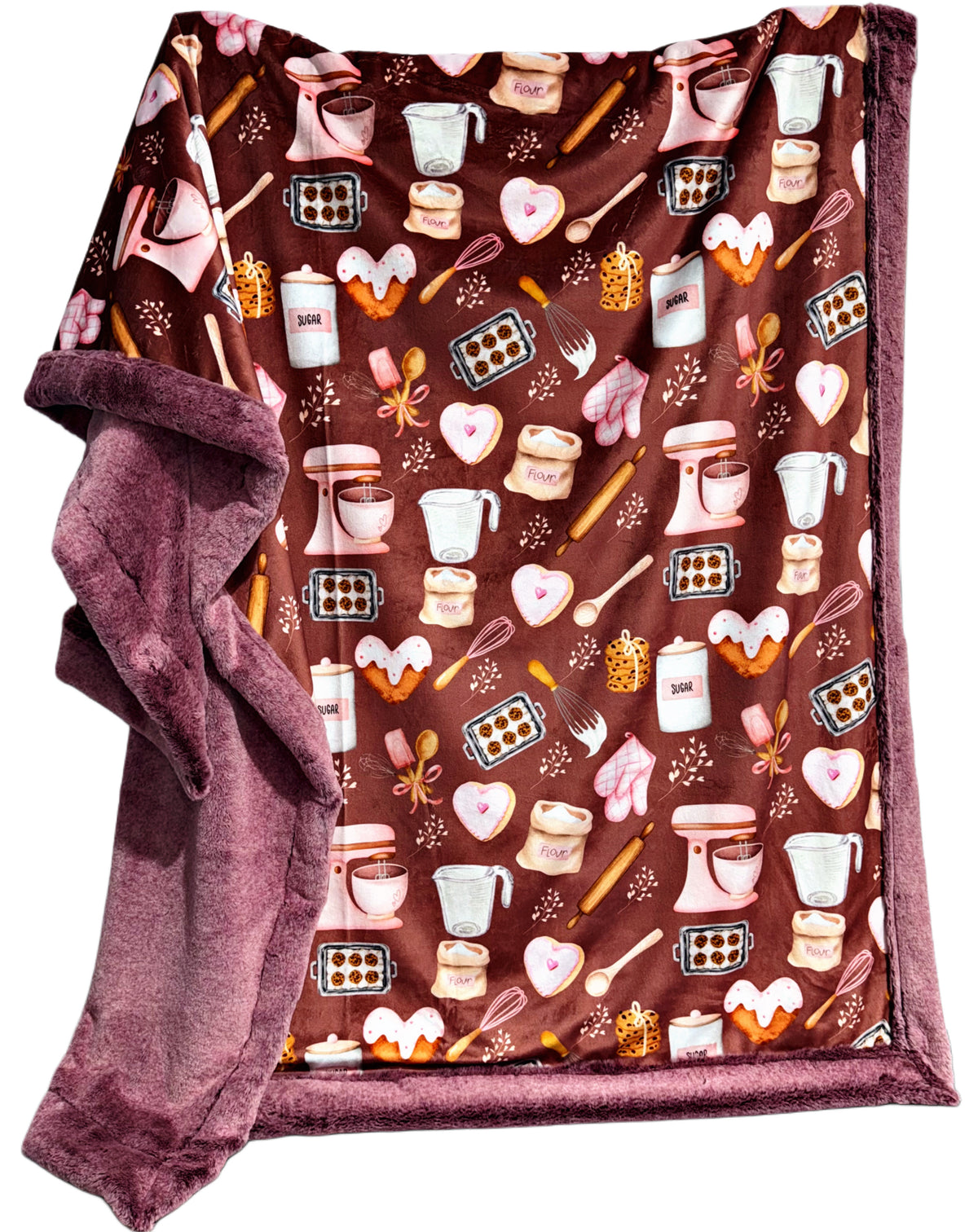 Extra Luxe Wine Baby Seal + Baking XL Adult Size