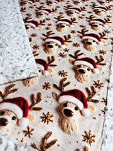 Load image into Gallery viewer, Faux Embroidered Christmas Deer XL Adult Size