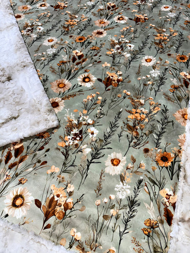 Country Florals Throw Size