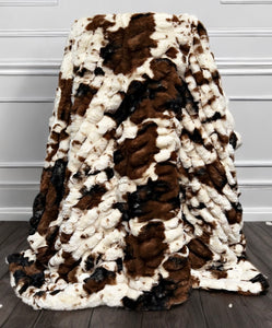 Extra Extra Luxe Ivory Brown Pony Milan Adult Size