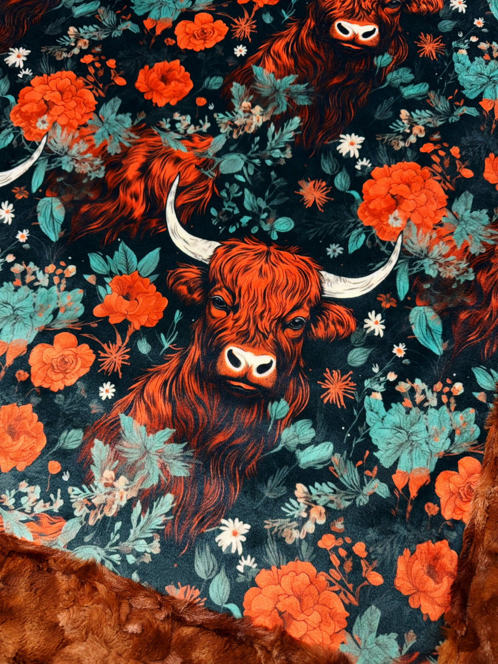 Fall Highland Cows XL Adult Size
