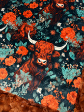 Load image into Gallery viewer, Fall Highland Cows XL Adult Size