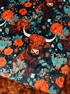 Fall Highland Cows XL Adult Size