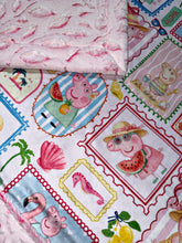Load image into Gallery viewer, Pink Piggies Throw Size