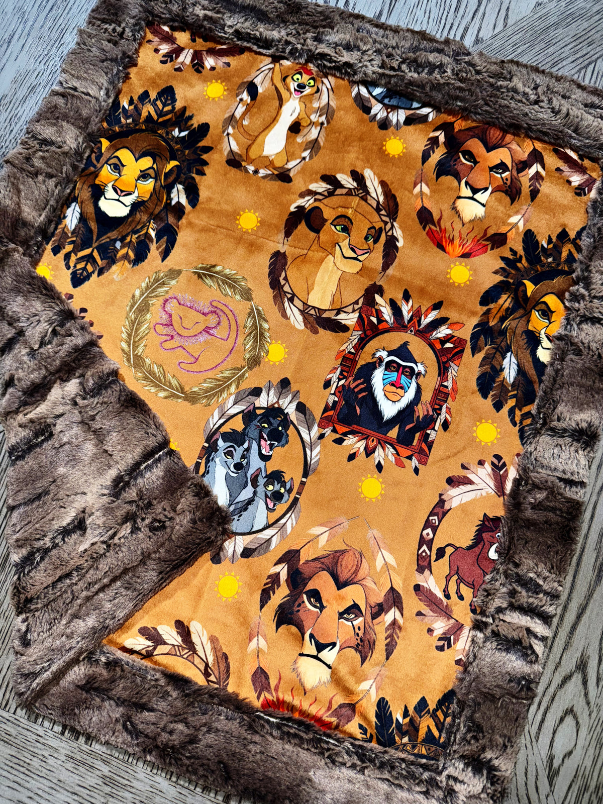Lion Lovey Size