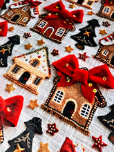 Load image into Gallery viewer, Fancy Gingerbread Houses XL Adult Size