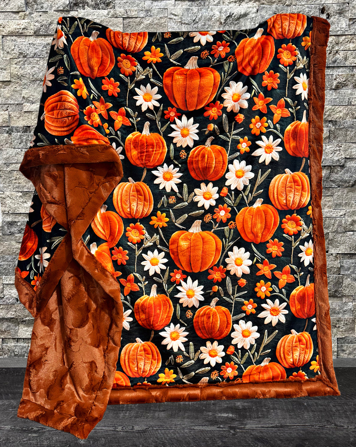 Velvet Pumpkins XL Adult Size
