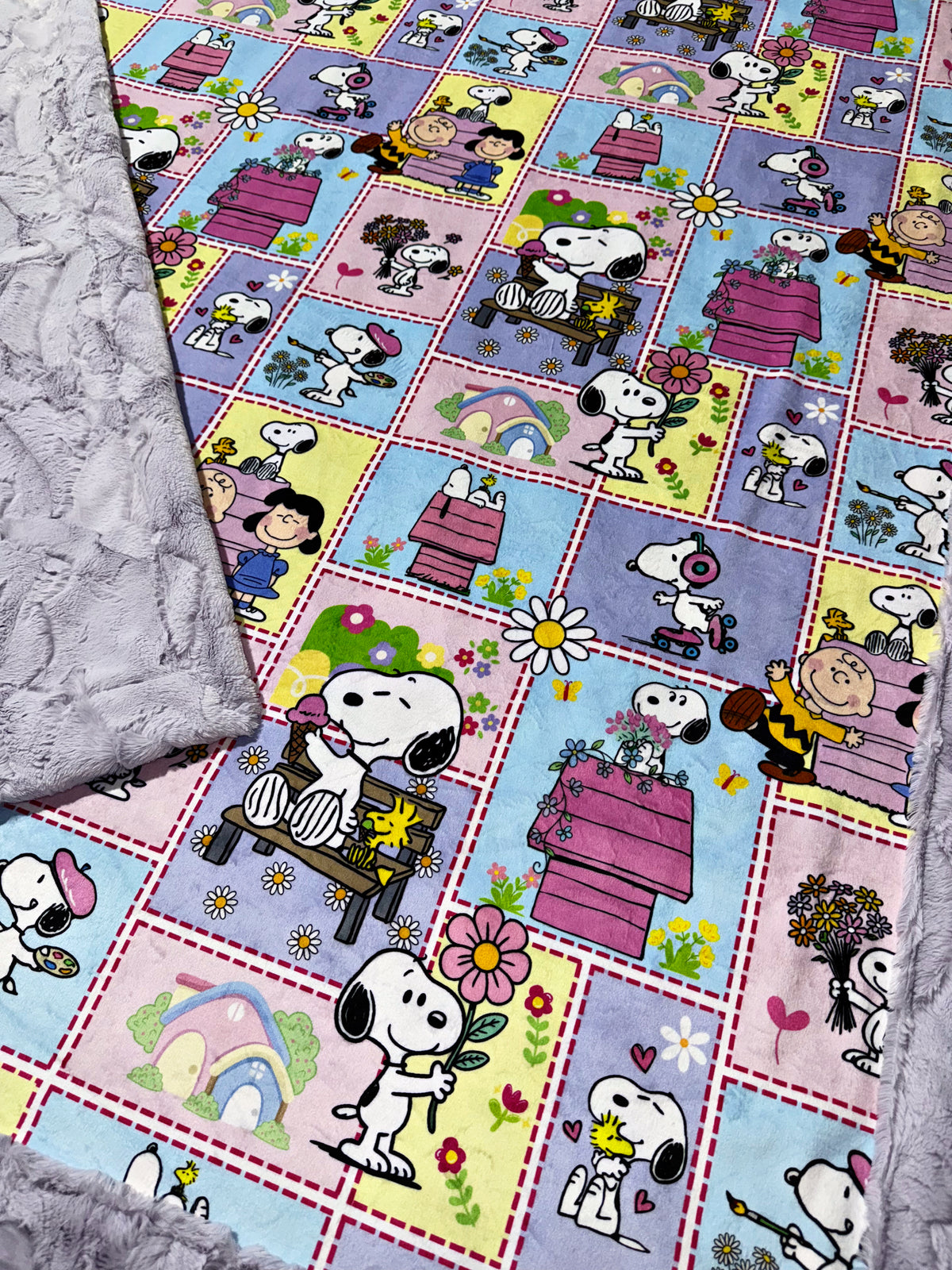 Floral Pups XL Adult Size