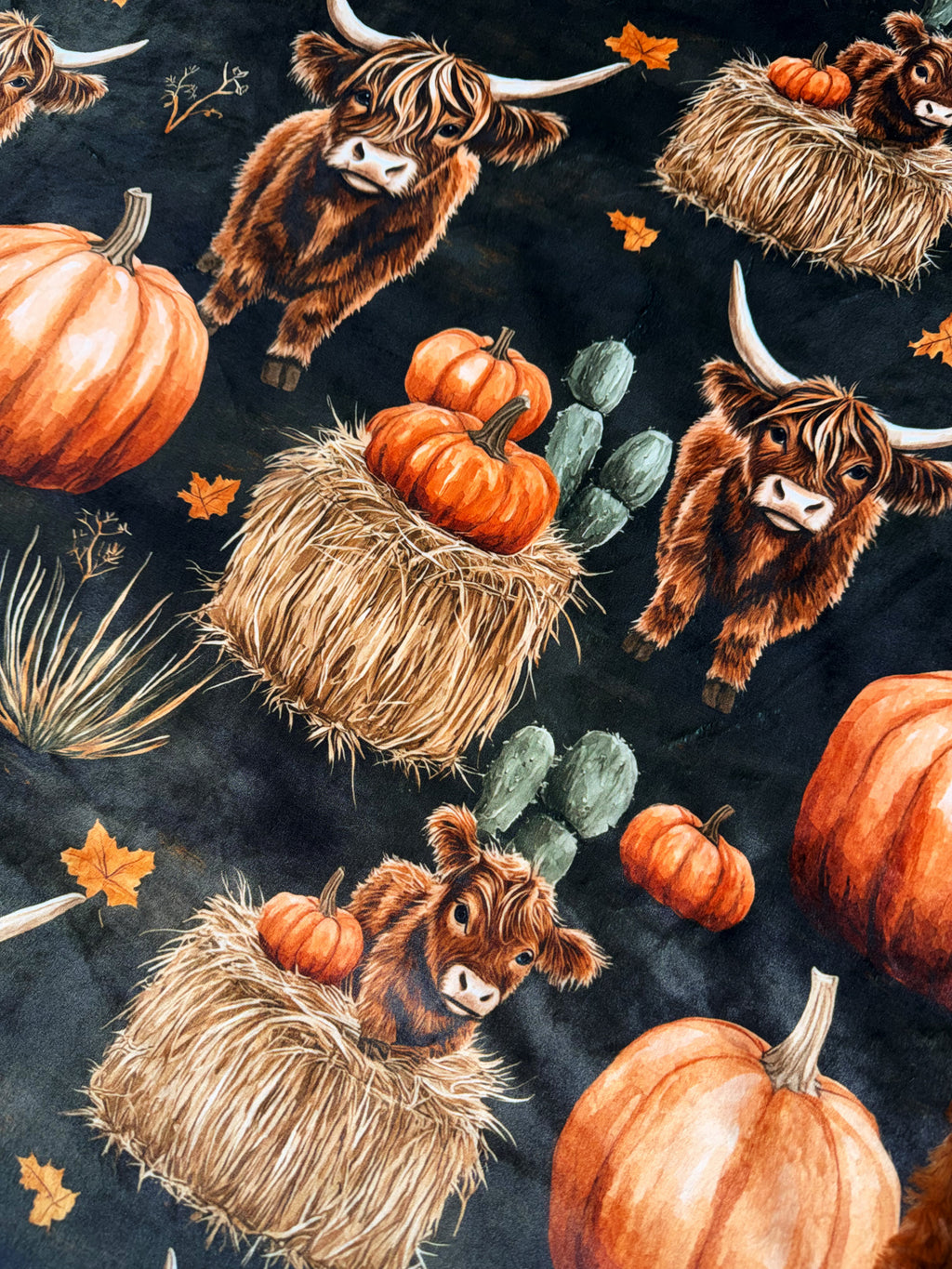 Fall Highland Cows Xl Adult