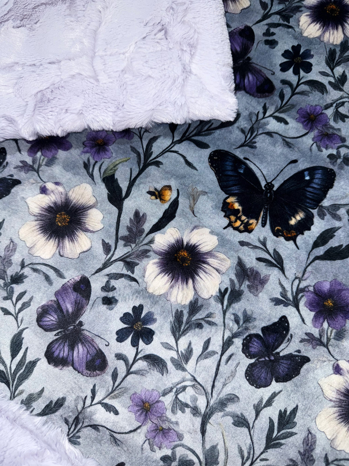 Violet Iris Butterflies XL Adult Size