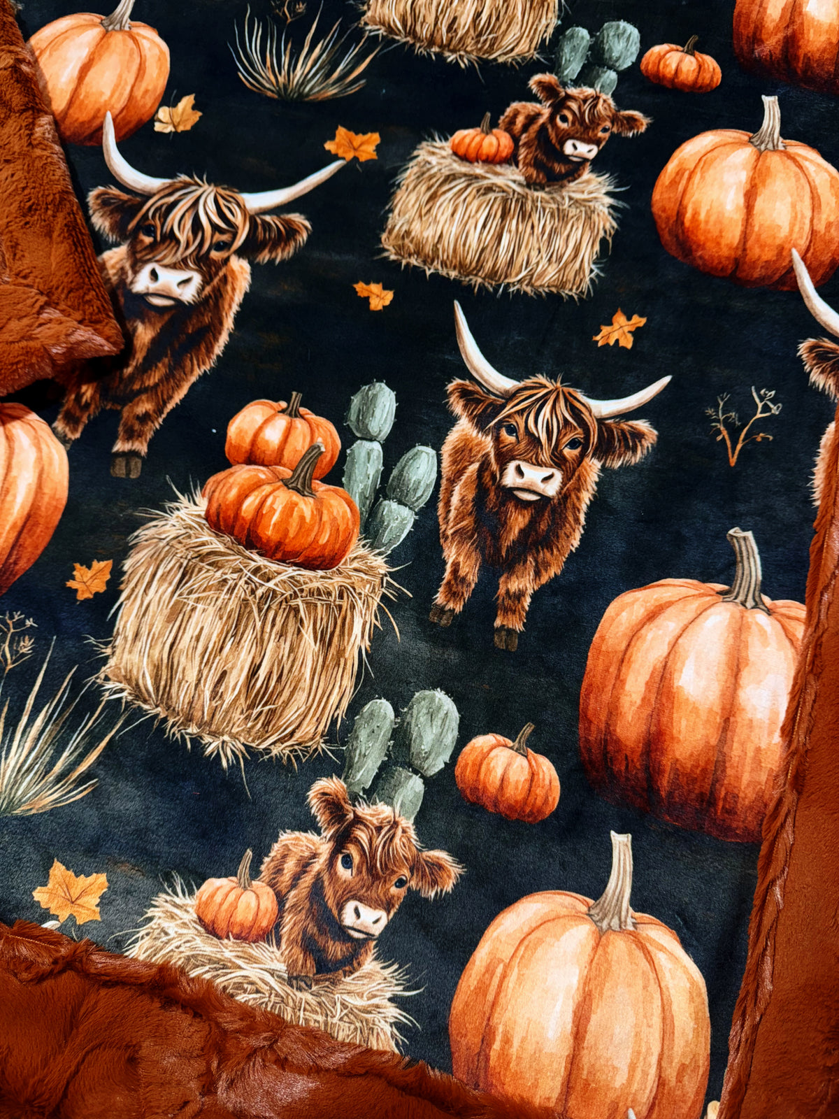 Cozy Highland Cows XL Adult Size