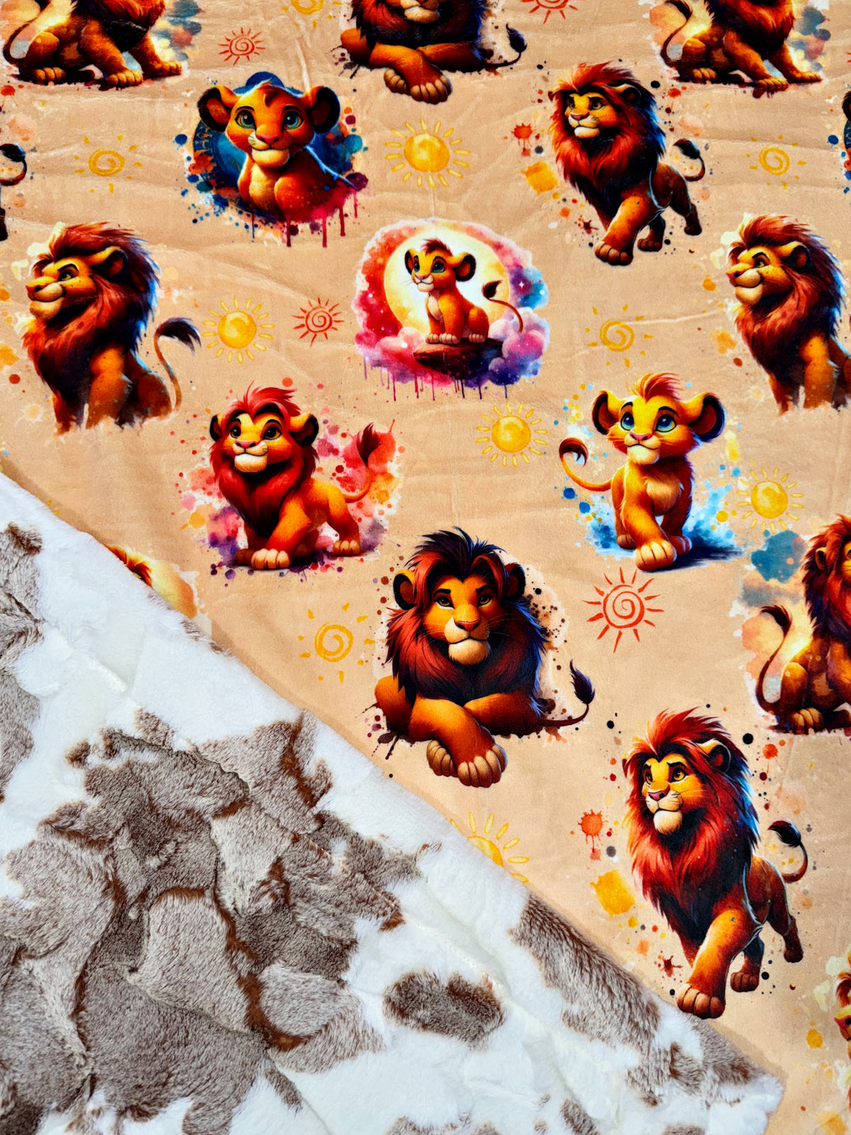 Lion Throw Size