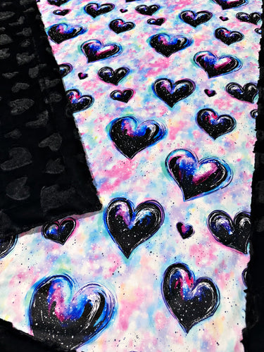 Black Hearts XL Adult Size