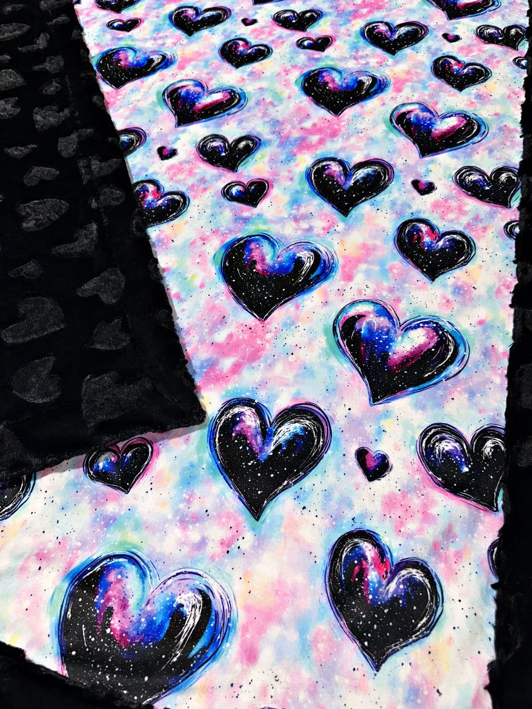 Black Hearts XL Adult Size
