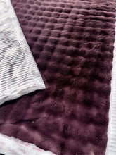 Load image into Gallery viewer, Double Extra Luxe Raisin Rum Powderpuff + Frosted Oceana Rose Wine XL Adult Size