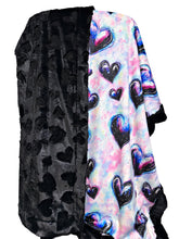 Load image into Gallery viewer, Black Hearts XL Adult Size