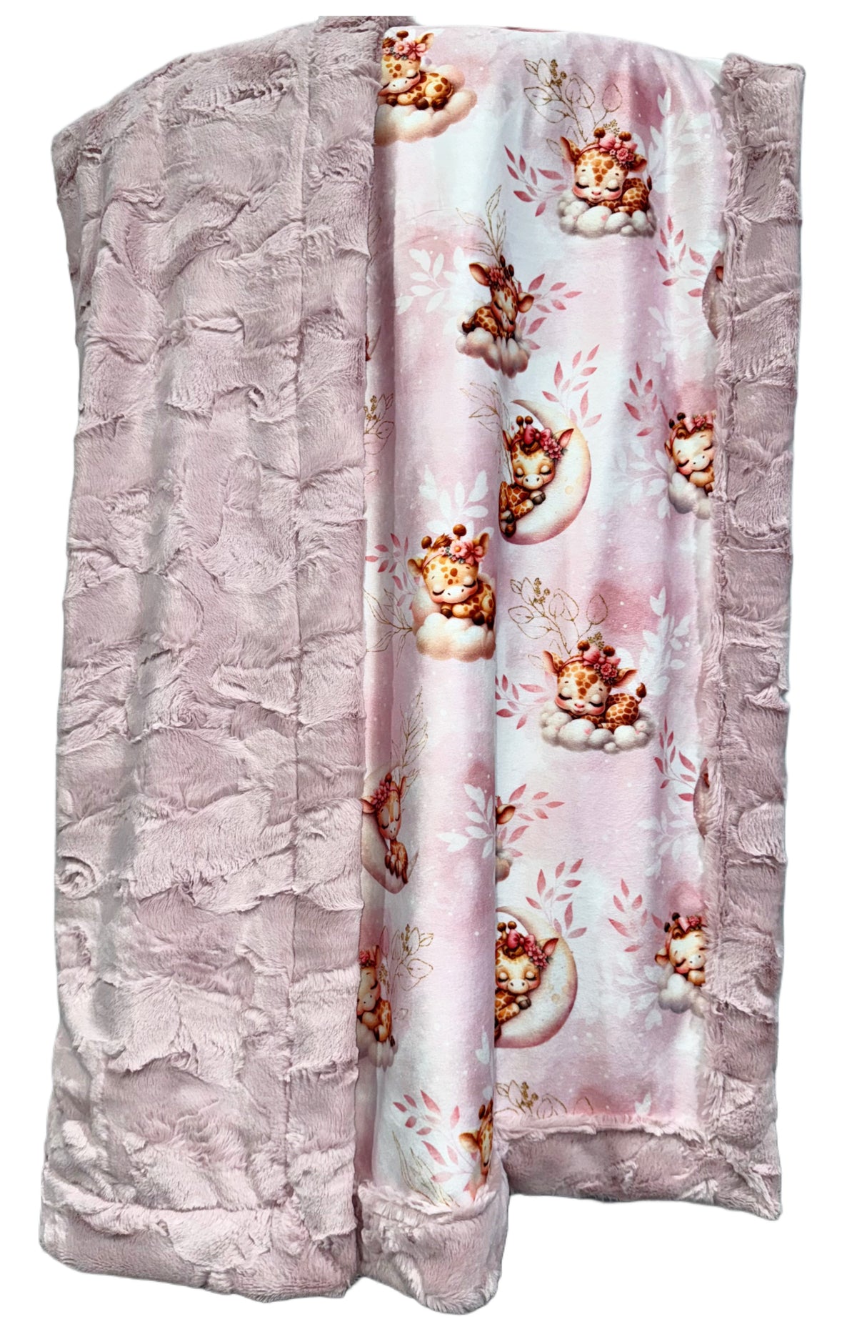 Sweet Sleepy Giraffes XL Crib Size